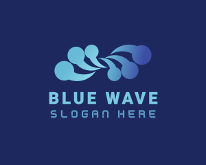 Blue Waves Consulting logo design