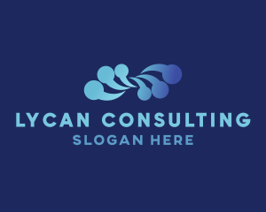 Blue Waves Consulting logo design