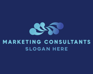 Blue Waves Consulting logo design