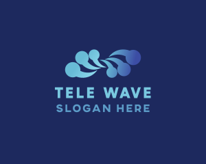 Blue Waves Consulting logo design