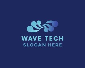 Blue Waves Consulting logo design