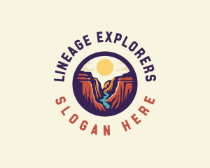 Outdoor Adventure Canyon logo design