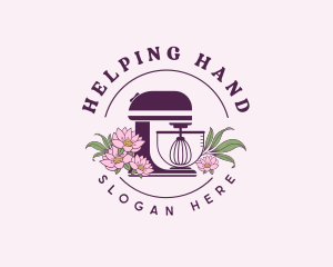 Floral Baking Mixer logo