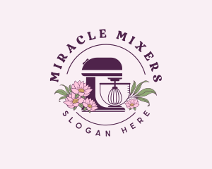 Floral Baking Mixer logo