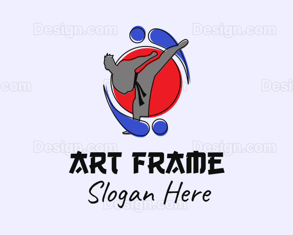 Karate Martial Arts Logo