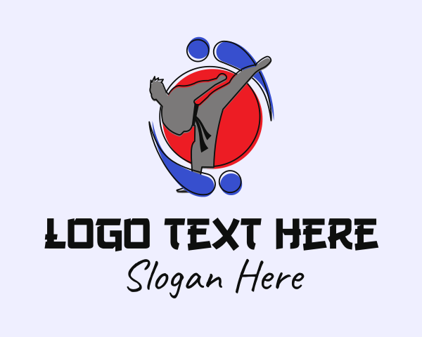 Fight logo example 2