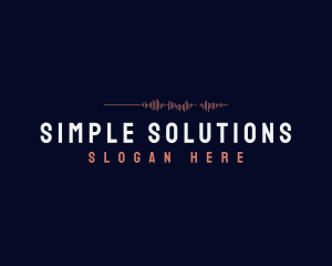 Professional Simple Company logo design