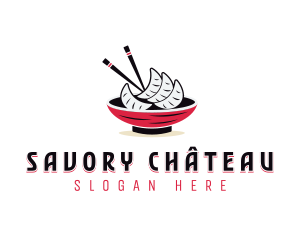 Gyoza Asian Restaurant logo design