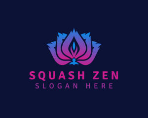 Lotus Flower Wellness logo design