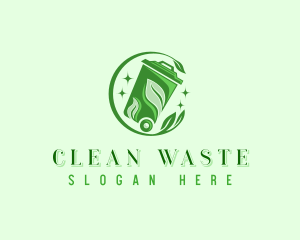 Recyclable Bin Maintenance logo design