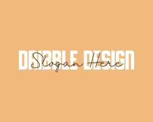 Fashion Designer Boutique logo design