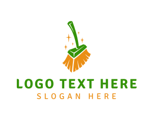 Sparkling Cleaning Broom logo