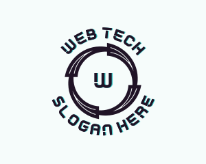 Tech AI Web Developer logo design