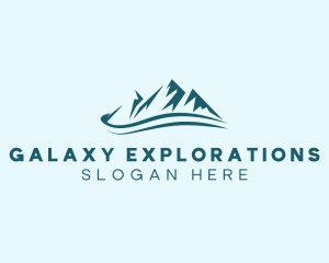 Mountain Alpine Camping  logo design