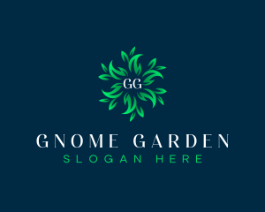 Grass Leaf Garden logo design