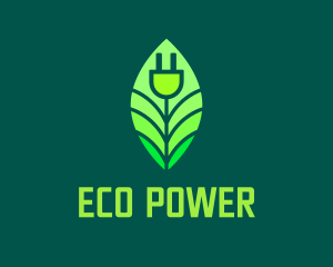 Power Plant Socket  logo design