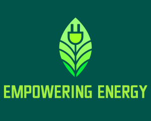 Power Plant Socket  logo design