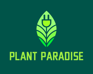 Power Plant Socket  logo design