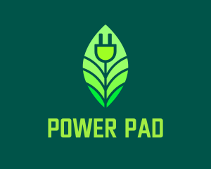 Power Plant Socket  logo design