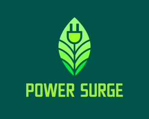 Power Plant Socket  logo design