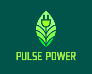 Power Plant Socket  logo design