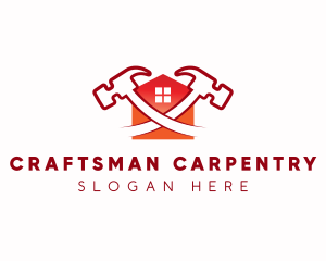 Hammer Carpentry Workshop logo design