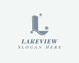 Artisanal Artistic Boutique Letter L logo design