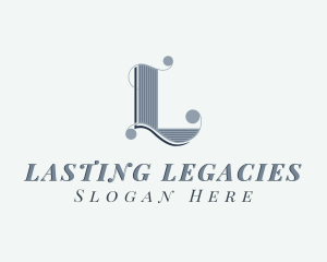 Artisanal Artistic Boutique Letter L logo design