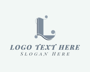 Artisanal Artistic Boutique Letter L logo