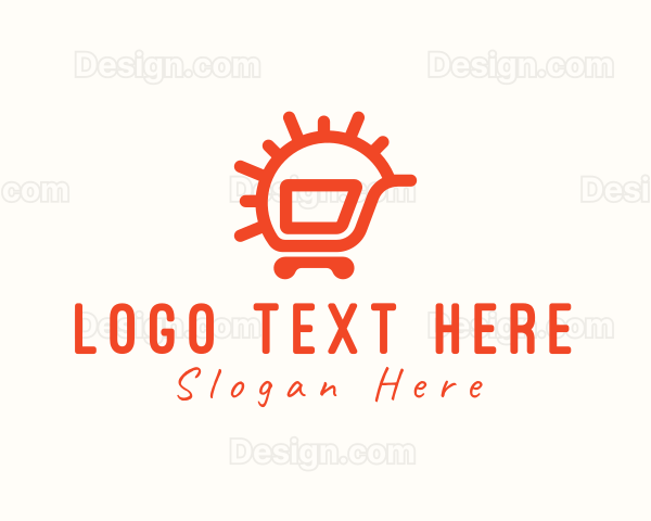 Sunny Shopping Cart Logo