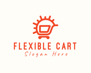 Sunny Shopping Cart logo design