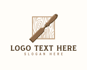 Woodwork Chisel Carpentry logo