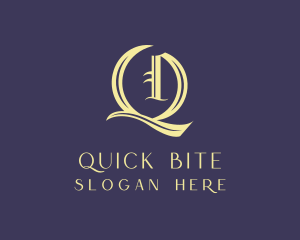 Elegant Luxury Hotel Letter Q logo design