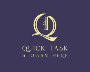 Elegant Luxury Hotel Letter Q logo design