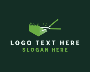 Garden Shears Grass logo