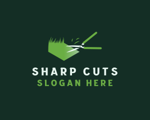Garden Shears Grass logo