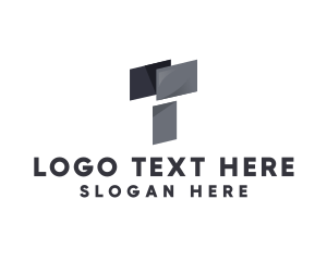 Tile Home Decor Letter T logo