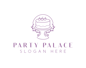 Floral Sweet Cake logo design