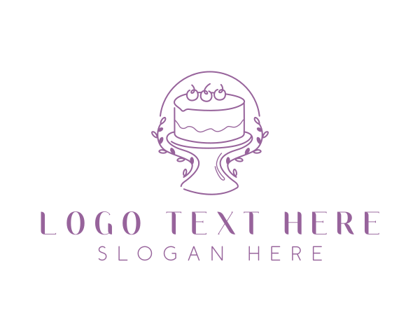 Floral Sweet Cake logo