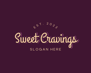 Sweets Cursive Business logo design