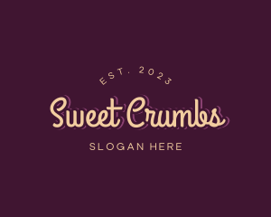 Sweets Cursive Business logo design