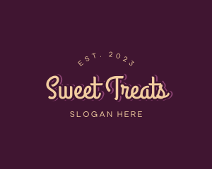 Sweets Cursive Business logo design