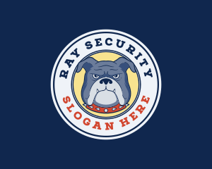 Bulldog Animal Security logo design