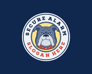 Bulldog Animal Security logo design