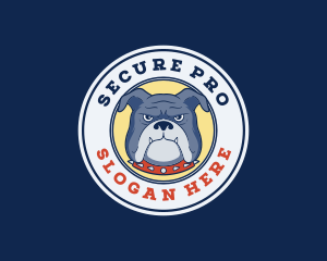 Bulldog Animal Security logo design