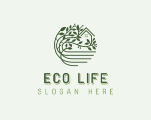 Eco Wellness Garden logo design