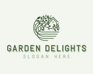 Eco Wellness Garden logo design