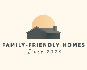 Sunset Home Residence logo design