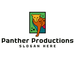 Digital Safari Jaguar logo design