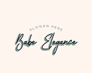 Elegant Fashion Stylist logo design